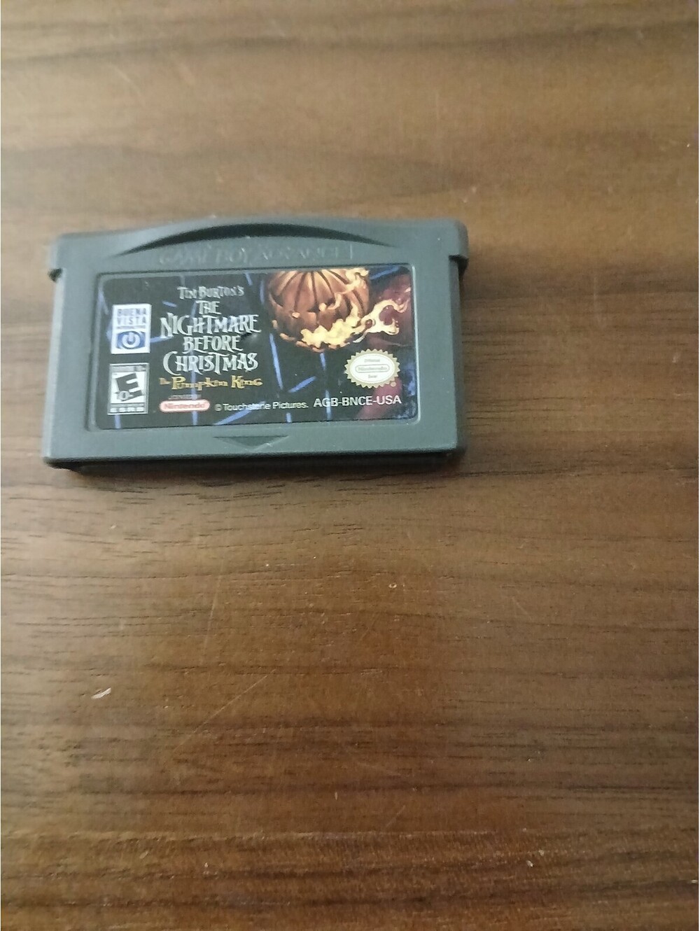 Nightmare Before Christmas: The Pumpkin King (Nintendo GameBoy Advance, 2006)